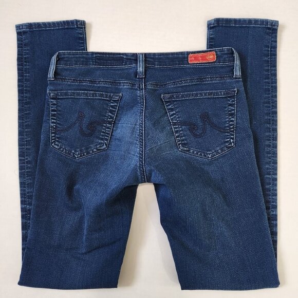 AG Adriano Goldschmied The Legging Super Skinny Fit 27 Blue Stretch Low Rise - Picture 10 of 10